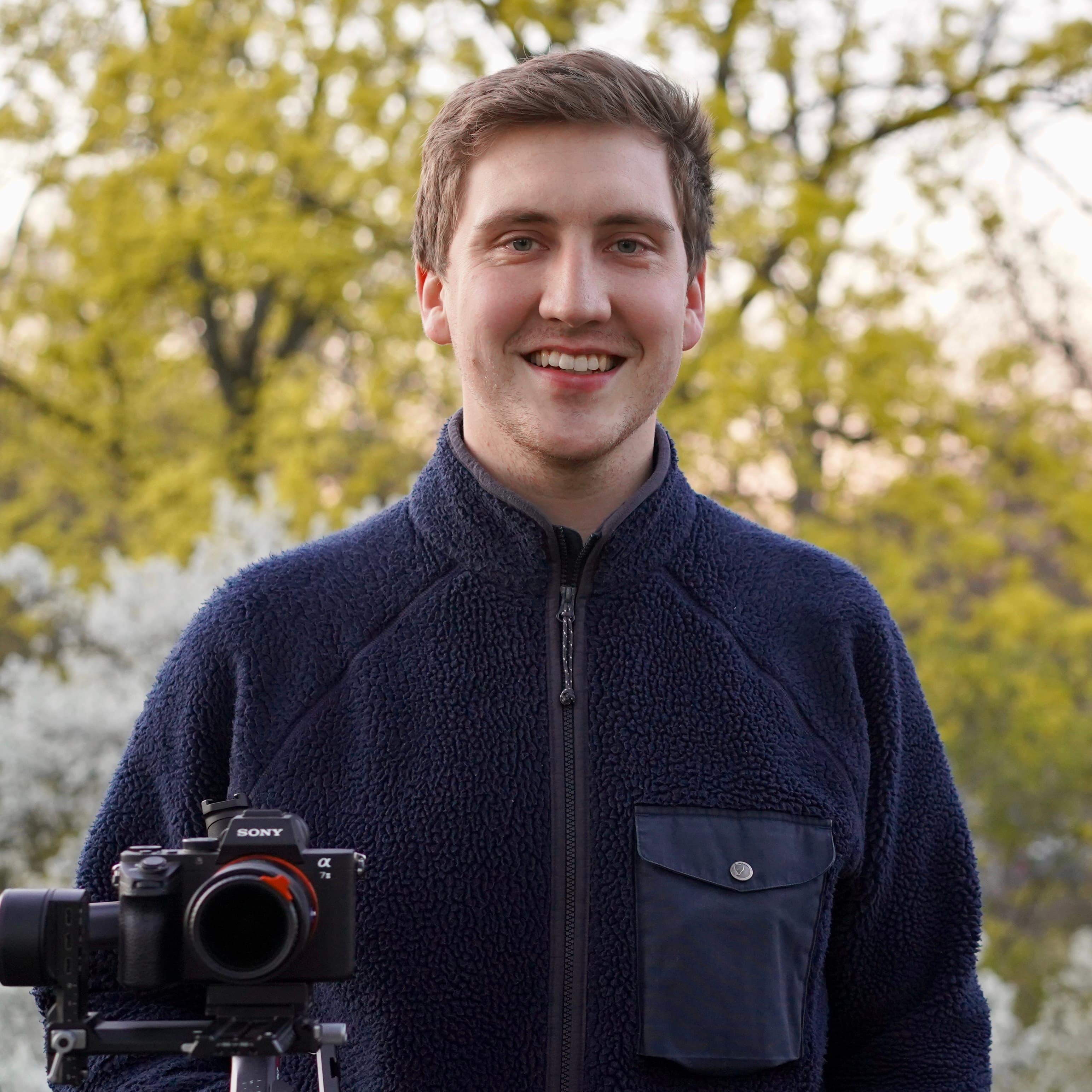 Fotografieren stehend